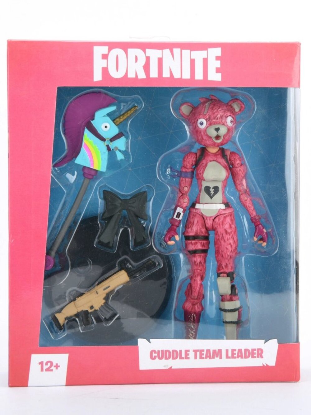 Fortnite Cuddle Team Leader w/Accessories & Weapon 7" Action Figure Toy